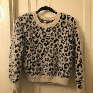 Fuzzy sweater
